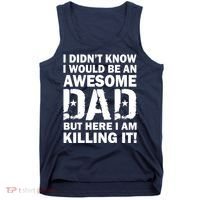 Awesome Dad Killing It! Tank Top thumb 0