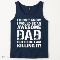 Awesome Dad Killing It! Tank Top thumb 2