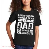 Awesome Dad Killing It! Kids T-Shirt thumb 2