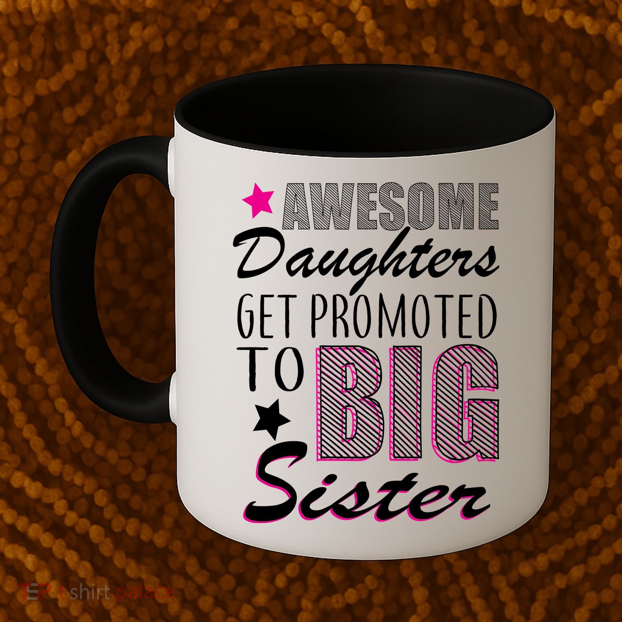 Awesome Daughter Promoted To Big Sister Coffee Mug