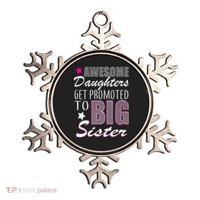 Awesome Daughter Promoted To Big Sister Ornament