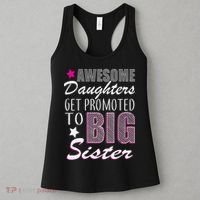 Awesome Daughter Promoted To Big Sister Women's Tank Top thumb 3