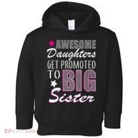 Awesome Daughter Promoted To Big Sister Toddler Hoodie thumb 0