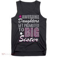Awesome Daughter Promoted To Big Sister Tank Top thumb 0