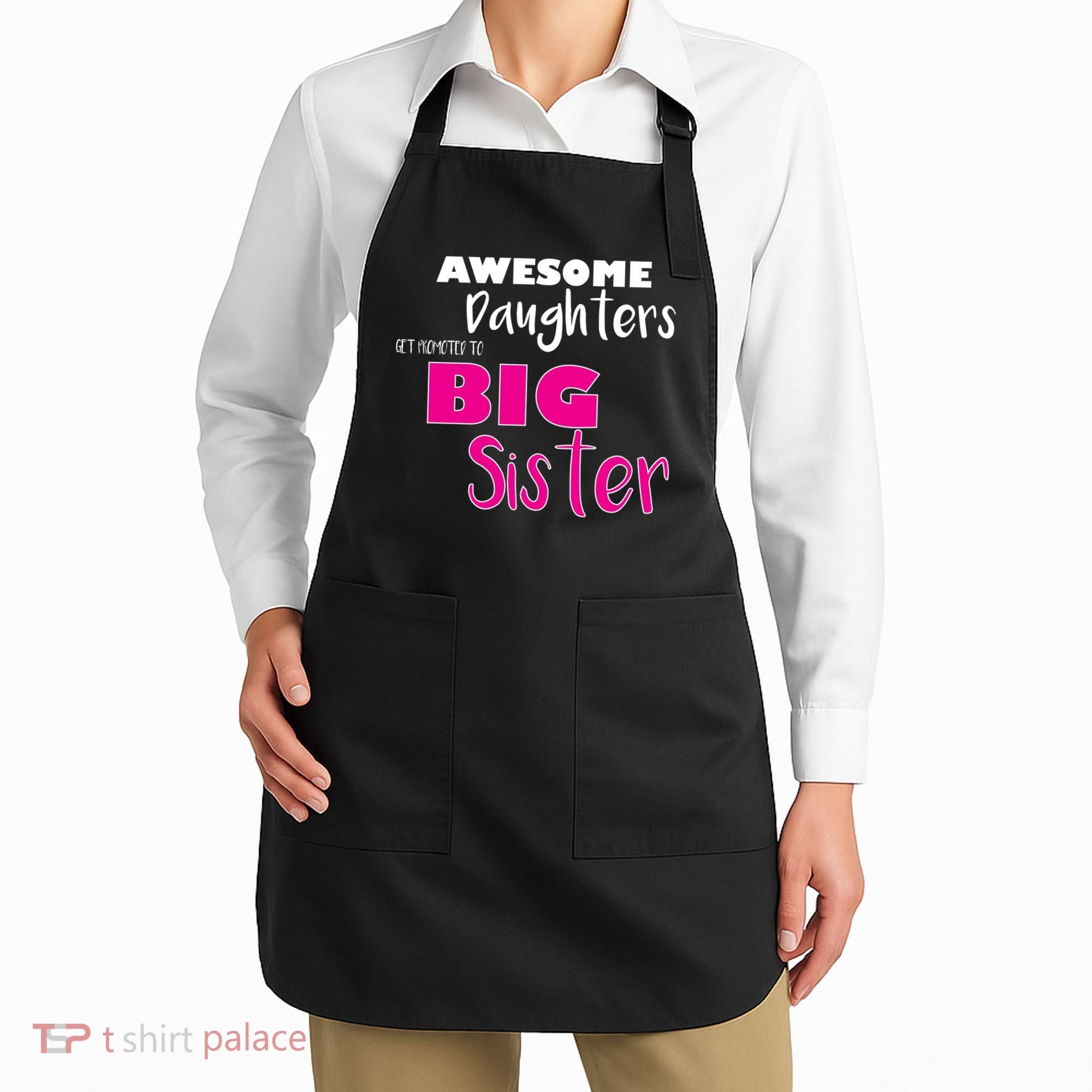 Awesome Daughters Get Promoted To Big Sister Apron