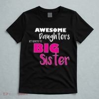 Awesome Daughters Get Promoted To Big Sister T-Shirt thumb 5