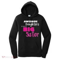 Awesome Daughters Get Promoted To Big Sister Women's Hoodie thumb 0