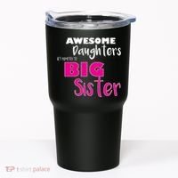 Awesome Daughters Get Promoted To Big Sister Tumbler thumb 0