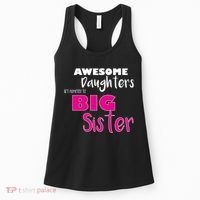Awesome Daughters Get Promoted To Big Sister Women's Tank Top thumb 0