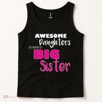 Awesome Daughters Get Promoted To Big Sister Tank Top thumb 2