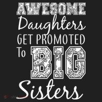Awesome Daughters Get Promoted To Big Sisters Hat thumb 2