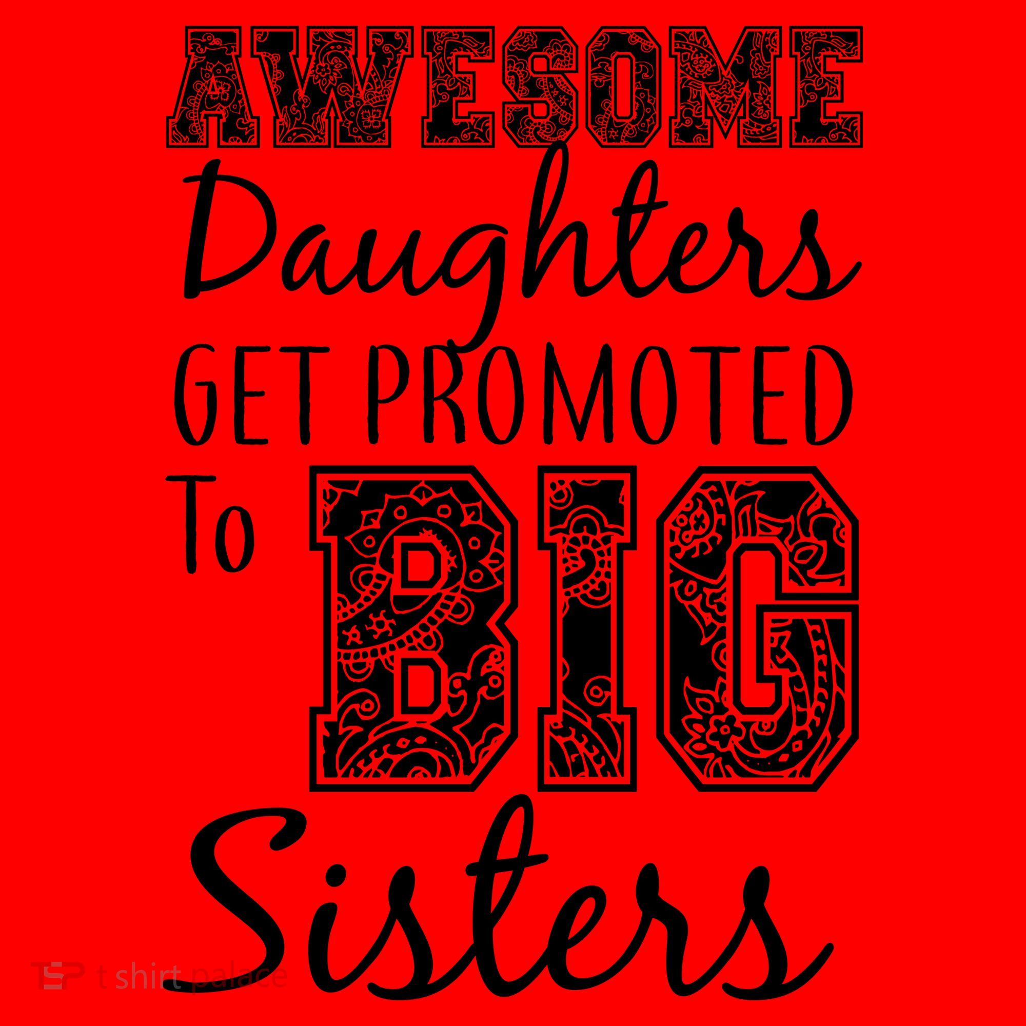 Awesome Daughters Get Promoted To Big Sisters Santa Hat