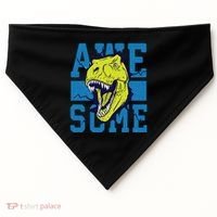 Awesome Dinosaur Cute USA-Made Doggie Bandana thumb 0