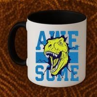 Awesome Dinosaur Cute Coffee Mug thumb 2