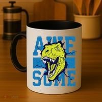 Awesome Dinosaur Cute Coffee Mug thumb 4