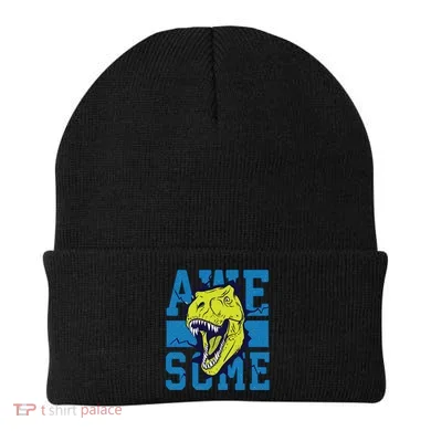 Awesome Dinosaur Cute Beanie