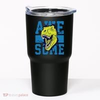 Awesome Dinosaur Cute Tumbler thumb 0