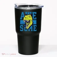 Awesome Dinosaur Cute Tumbler thumb 0