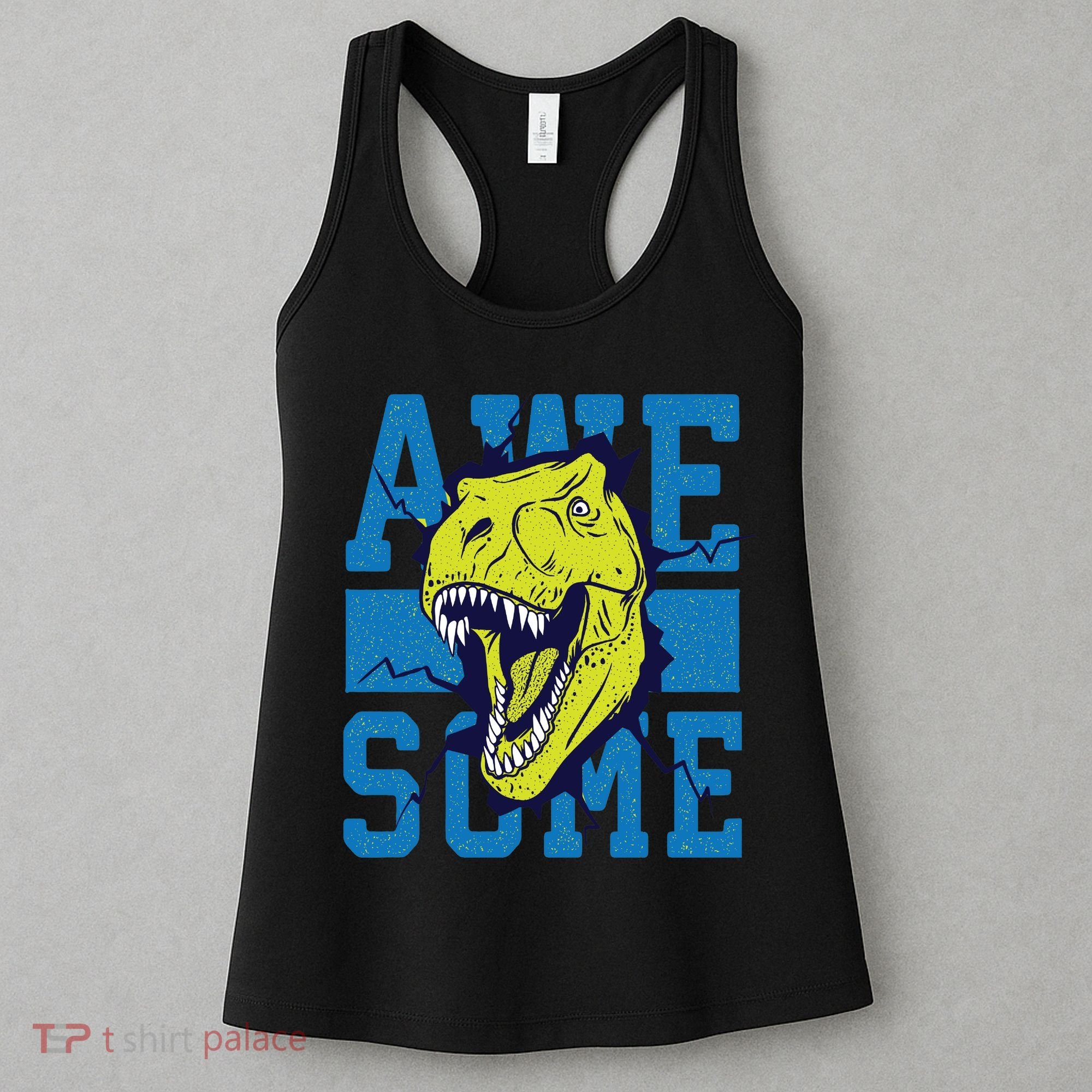 Awesome Dinosaur Cute Women's Tank Top