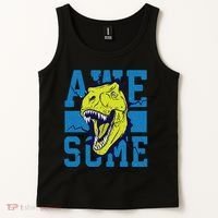 Awesome Dinosaur Cute Tank Top thumb 2