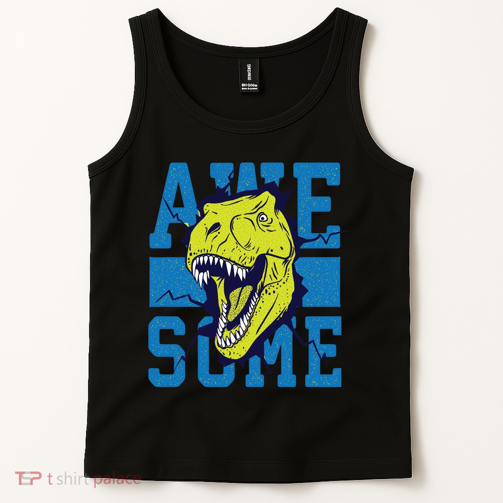 Awesome Dinosaur Cute Tank Top