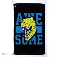 Awesome Dinosaur Cute Golf Towel thumb 0