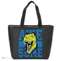 Awesome Dinosaur Cute Tote Bag thumb 0