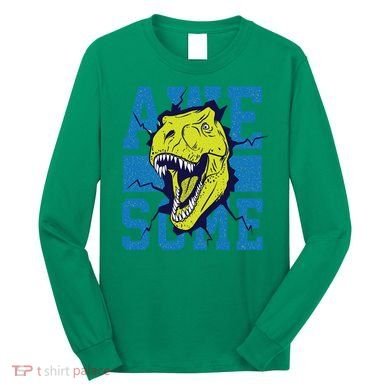 Awesome Dinosaur Cute Long Sleeve Shirt