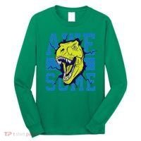 Awesome Dinosaur Cute Long Sleeve Shirt thumb 0