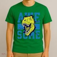Awesome Dinosaur Cute T-Shirt thumb 3