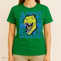 Awesome Dinosaur Cute T-Shirt thumb 4