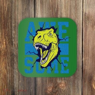 Awesome Dinosaur Cute Coaster