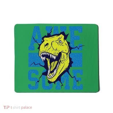 Awesome Dinosaur Cute Mousepad