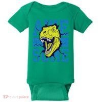 Awesome Dinosaur Cute Baby Bodysuit thumb 0