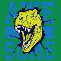 Awesome Dinosaur Cute Women's T-Shirt thumb 6