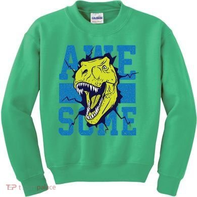 Awesome Dinosaur Cute Kids Sweatshirt