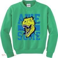 Awesome Dinosaur Cute Kids Sweatshirt thumb 0