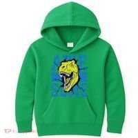 Awesome Dinosaur Cute Kids Hoodie thumb 0