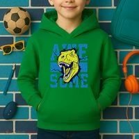 Awesome Dinosaur Cute Kids Hoodie thumb 2