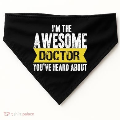 Awesome Doctor USA-Made Doggie Bandana