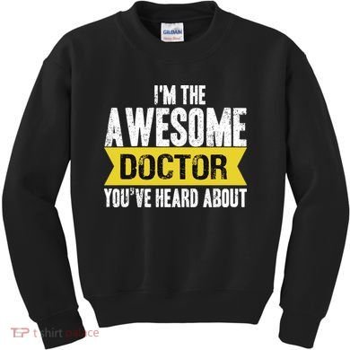 Awesome Doctor Kids Sweatshirt