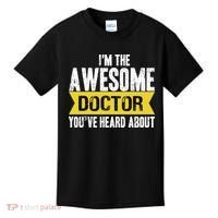 Awesome Doctor Kids T-Shirt thumb 0