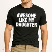 Awesome Like My Daughter Cooling Performance Crew T-Shirt thumb 2