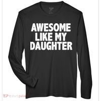 Awesome Like My Daughter Zone Performance Long-Sleeve T-Shirt thumb 0