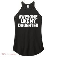 Awesome Like My Daughter Women's Perfect Tri Rocker Tank thumb 0