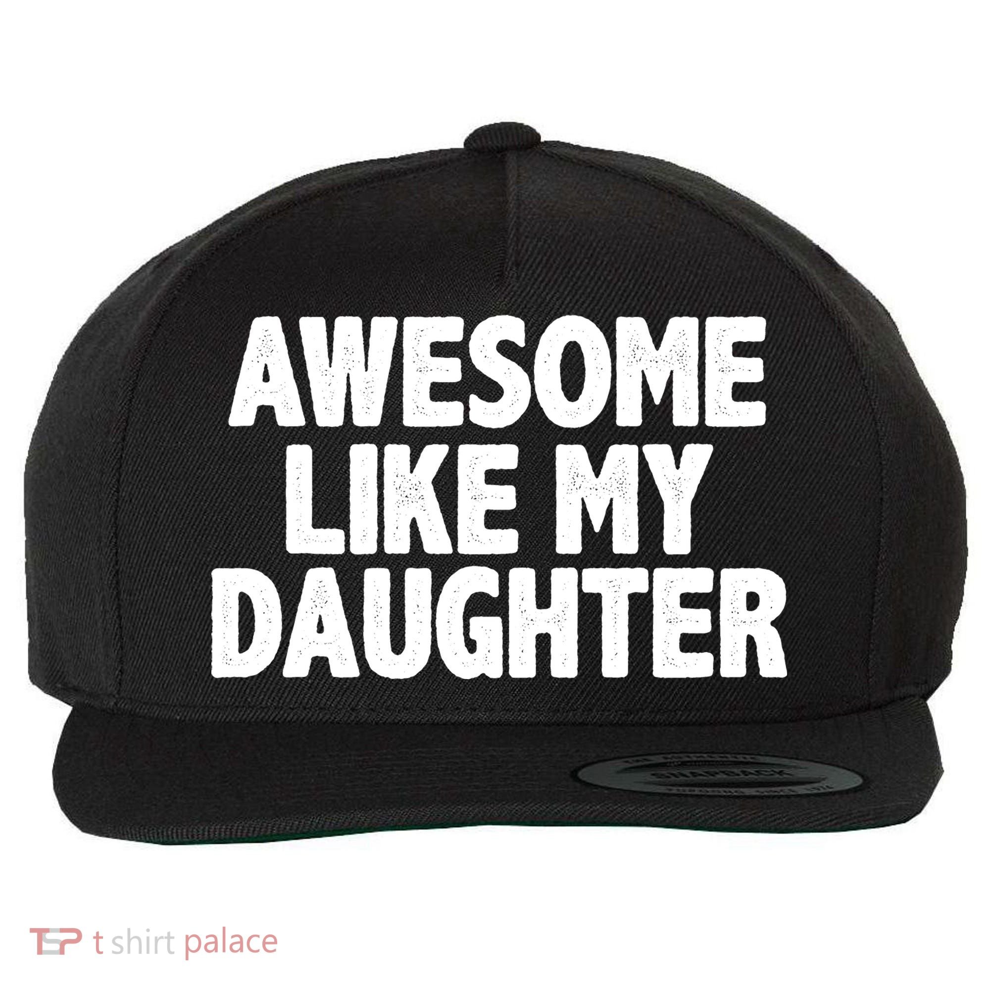 Awesome Like My Daughter Wool Snapback Cap