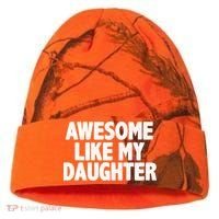 Awesome Like My Daughter Kati Licensed 12" Camo Cuffed Beanie thumb 0