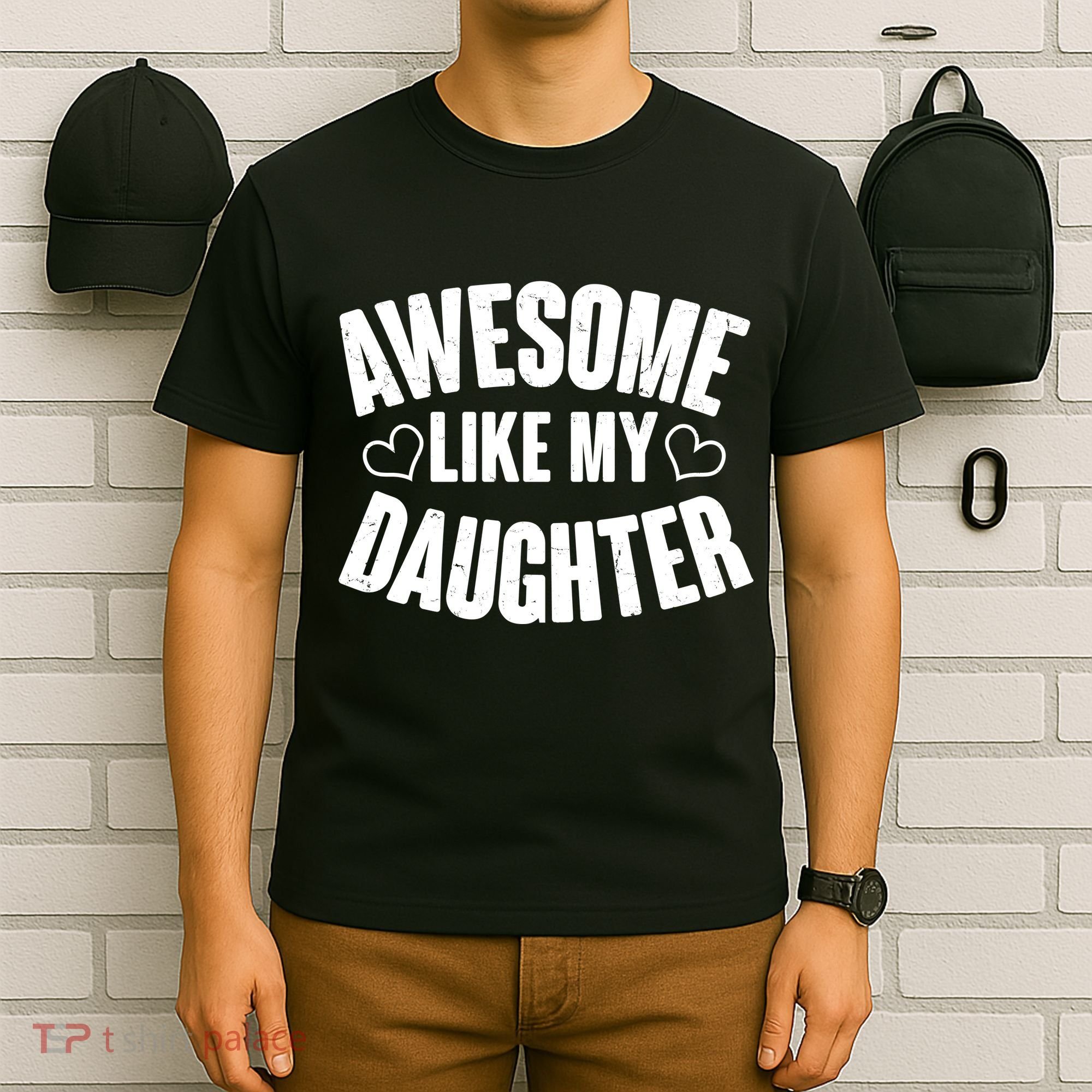 Awesome Like My Daughter Proud Parents T-Shirt
