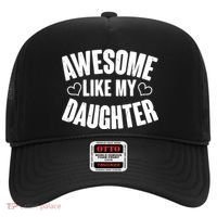 Awesome Like My Daughter Proud Parents Hat thumb 0