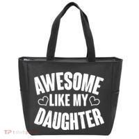 Awesome Like My Daughter Proud Parents Tote Bag thumb 0